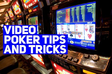 Video Poker Tips and Tricks | PGT