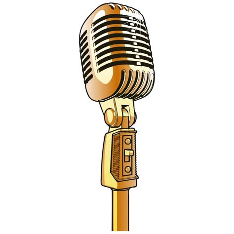 Wandsticker Retro Microphone | Wandtattoo, Wandsticker, Retro