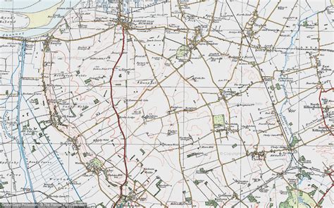 Old Maps of Burnham Beeches Fm, Humberside - Francis Frith