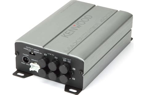 Kenwood 400W Compact Bluetooth 4-Channel Class D Digital Amplifier KAC-M1824BT - Car Amplifiers