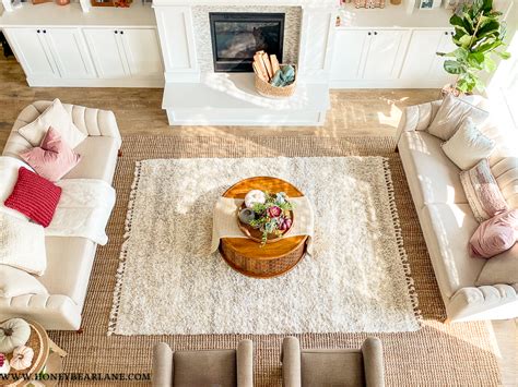 Mid Century Modern Living Room Refresh for Fall - Honeybear Lane