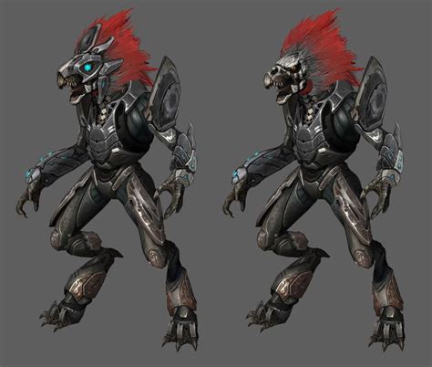 Skirmisher - Characters & Art - Halo: Reach | Concept art, Alien ...