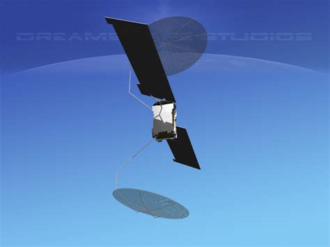 3D muos communications satellite - TurboSquid 1212696