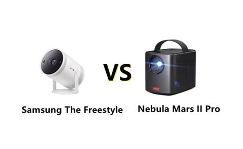 Samsung The Freestyle vs Anker Nebula Mars II Pro - Projector1