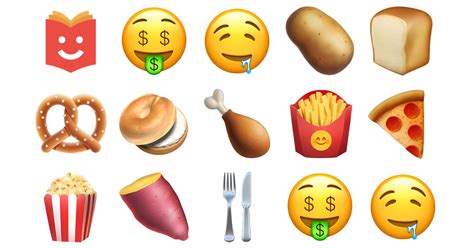 🍟🤤🤑 Chips Emojis Collection 🤑🤤🥔🍞🥨🥯🍗 — Copy & Paste!