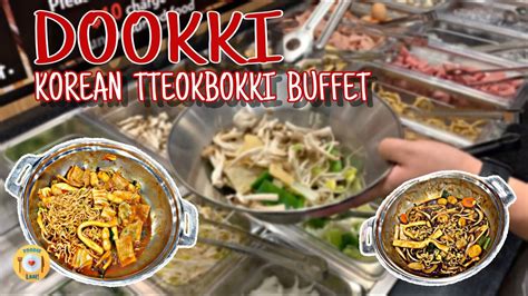 Dookki Singapore Buffet Korean Street Food Tteokbokki 두끼 떡볶이 / All You ...