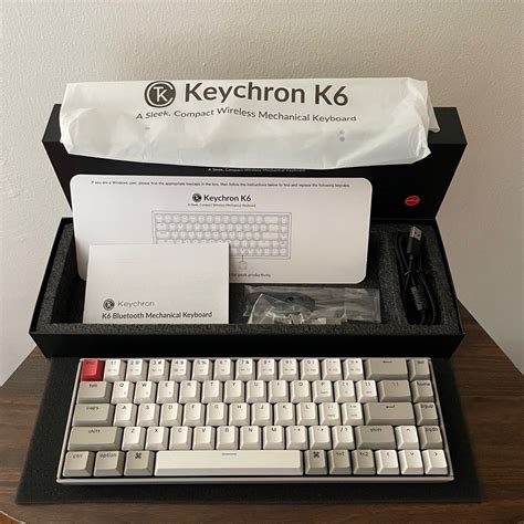 Keychron K6 Wireless Mechanical Keyboard, Computers & Tech, Parts & Accessories, Computer ...