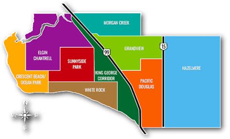 Map Of South Surrey Bc - Valry Jacinthe