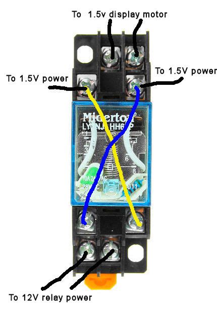 "Miderton" DPDT relay 8 pin - Electrical Engineering Stack Exchange