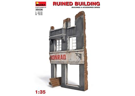 MiniArt 35536 1/35 Ruined Building