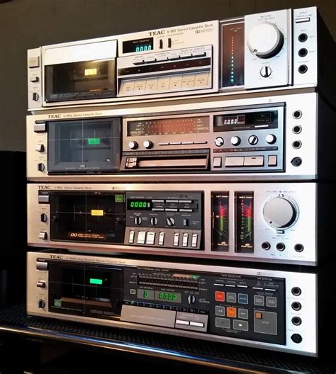 Early 80's TEAC tape decks. Hi Fi System, Stereo System, Audio System ...