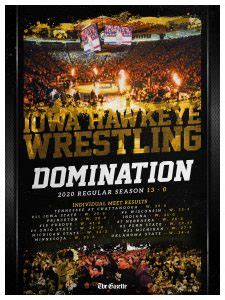 Iowa Wrestling Domination Poster | Bravo Sports Marketing