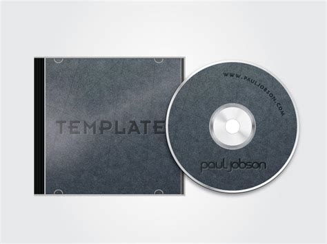 Vector CD and CD Case Template by pauljobson on DeviantArt