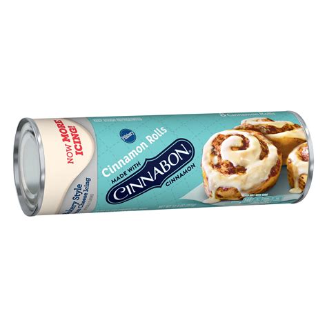 Pillsbury Cinnabon Cinnamon Rolls With Cream Cheese Icing 8 Ct 12.4 oz - Walmart.com