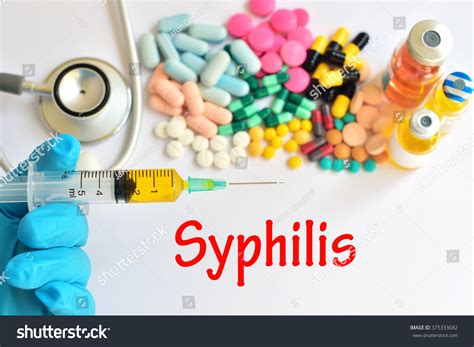 Drugs For Syphilis Treatment Stock Photo 375333682 : Shutterstock