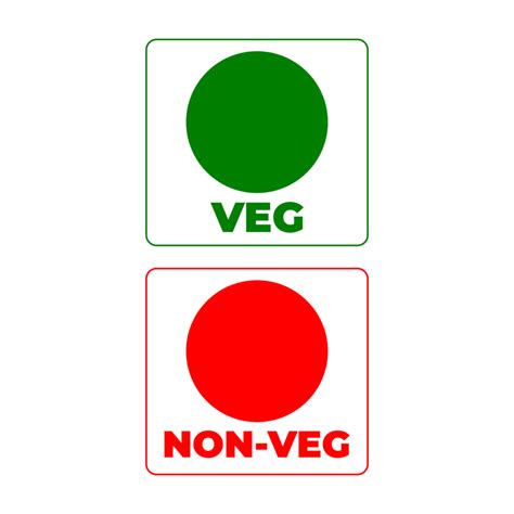 Veg and Non-Veg Symbol with Transparent Background 17177934 PNG