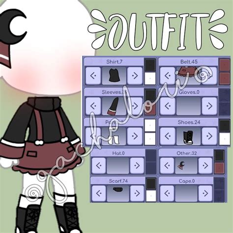 Gacha Club Winter Outfits