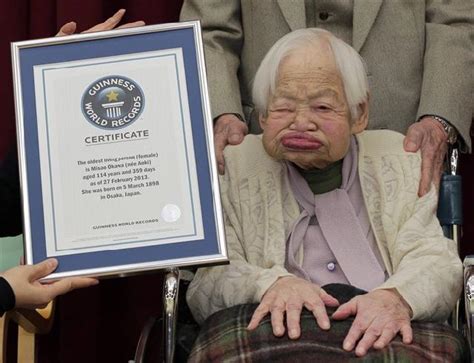 World’s Oldest Man Alive Dies In Japan – World Oldest Woman, Misao ...