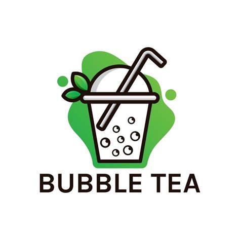 Premium Vector | Green tea logo