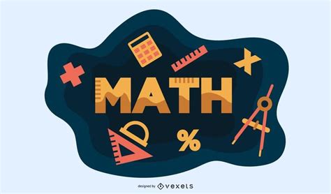 Math Elements Vector Design Vector Download | Math design, Math logo, Math cartoons