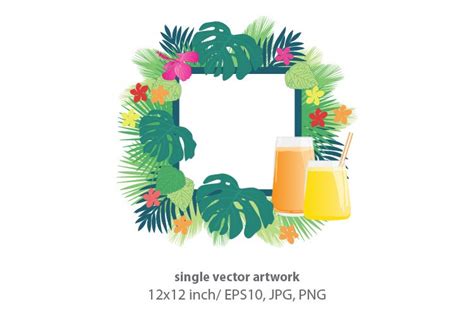 Palm branches - VECTOR ARTWORK (737196)