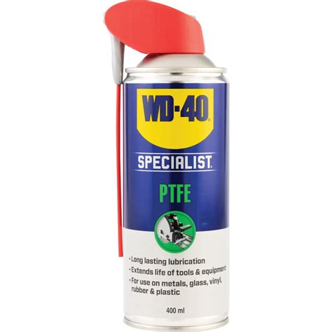 Shop WD-40 Specialist High Performance PTFE Lube 400ML - Lubricants | Zoro UK