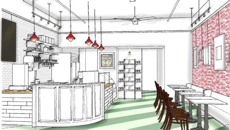 Coffee Shop Interior Design Plan Images