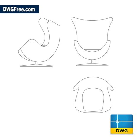 Egg chair autocad block - fightpasa