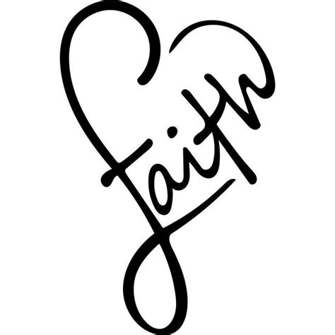 Faith Heart Svg