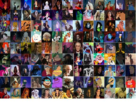 Full Disney Villains Banner | Disney villains, Cartoon world, Disney