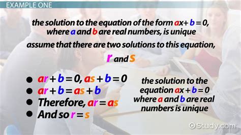 Uniqueness Proofs in Math: Definition, Method & Examples - Lesson ...