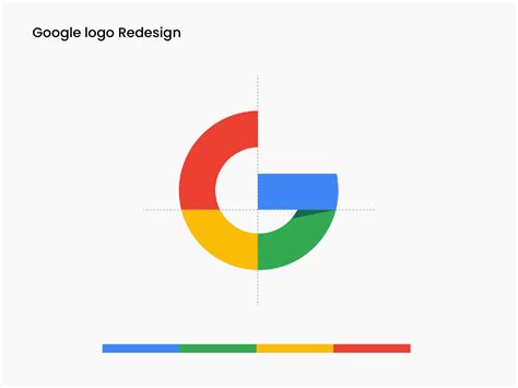 Google logo redesign on Behance