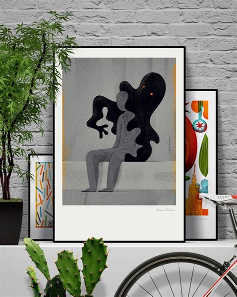 Monday Original Illustration Print - Etsy