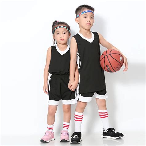 Kids Basketball T shirts shorts sets breathable basketball training ...