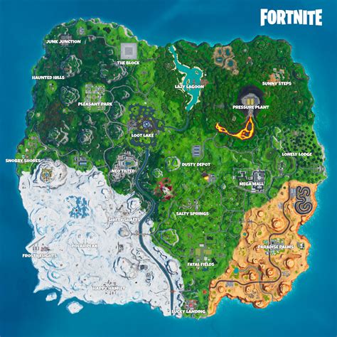 Fortnite Map Season X | Living Room Design 2020