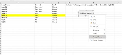 Learn to Code with Tas and Excel Lesson 4- Tas3D Zone Writer pt 3 – EDSL