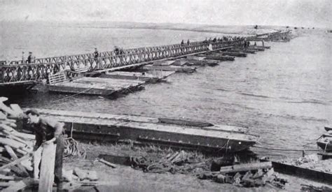 First Bailey Bridge over the Rhine, 1945