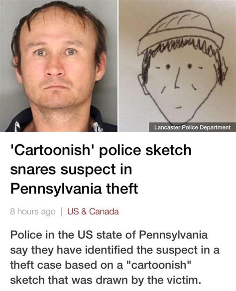 The best police sketch ever (600x800) : r/funny