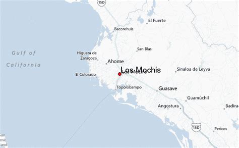 Los Mochis Sinaloa Maps