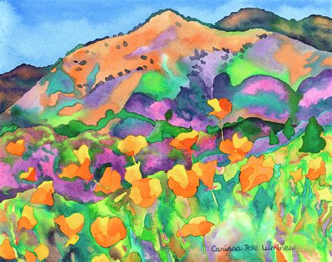 Poppy Hills Painting by Carissa Luminess - Fine Art America