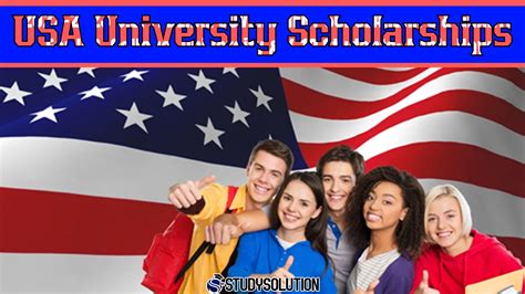 USA University Scholarships 2023- StudySolution