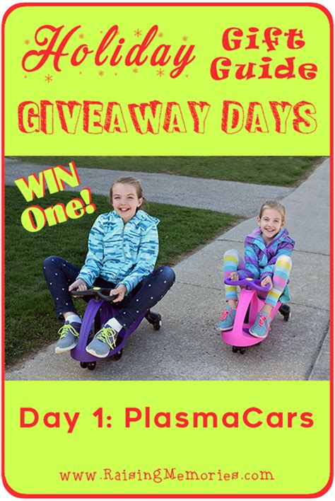 Day 1: PlasmaCar Giveaway