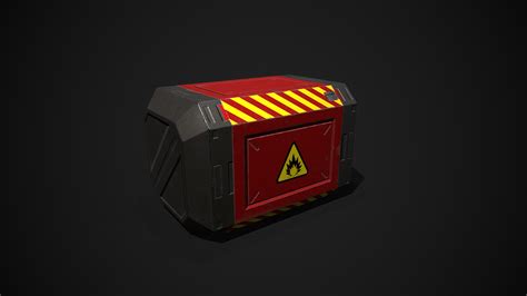 ArtStation - Sci-fi crate | Game Assets