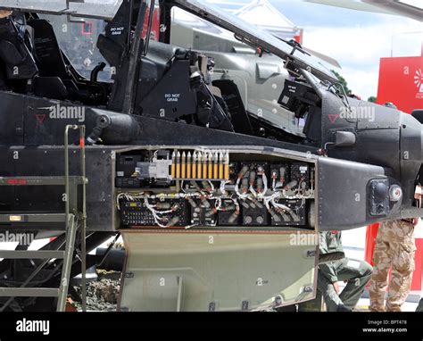 Apache weapon system and cockpit Stock Photo - Alamy