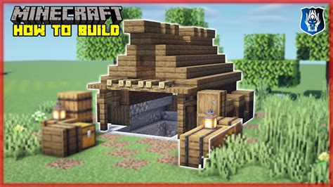 Minecraft How To Build a Descent to the Mine (Tutorial) - YouTube