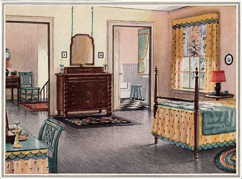 29 best 1930s bedroom images on Pinterest | 1930s, Colour palettes and Dream bedroom