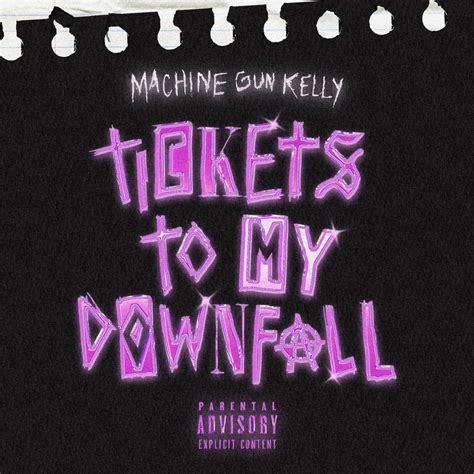 Machine Gun Kelly - Tickets To My Downfall : freshalbumart