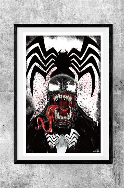 Spiderman / Venom / Carnage 3pk Art Print - Etsy