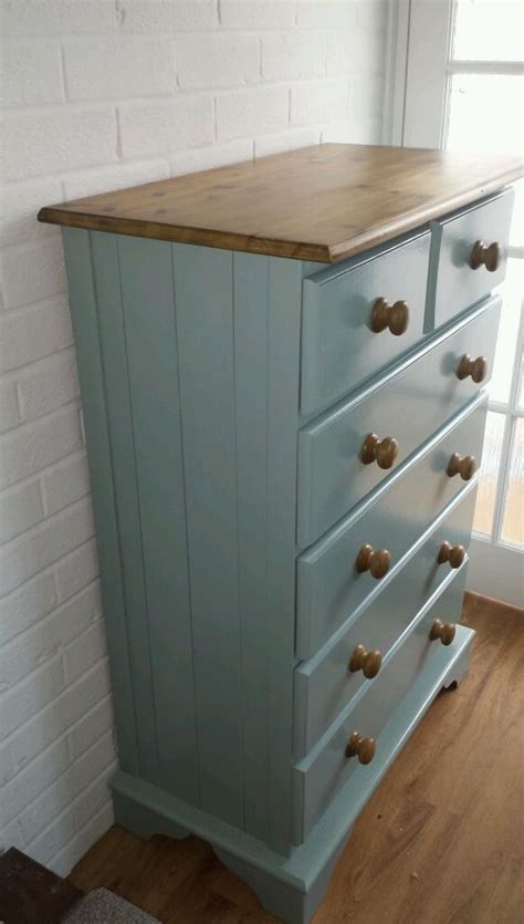 Painted Solid pine drawers More #pinefurniture | Pine bedroom furniture ...