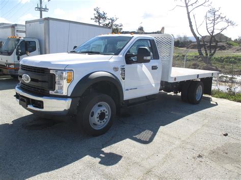 2017 Ford F550 Flatbed Trucks For Sale 60 Used Trucks From $46,915